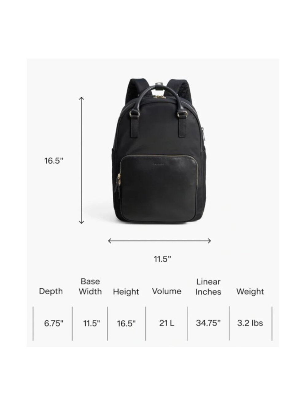 Lo & Sons Rowledge Backpack - Excellent Condition - Picture 16 of 16